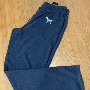 Pink 🌸 Victoria’s Secret - Medium Grey Track Pant